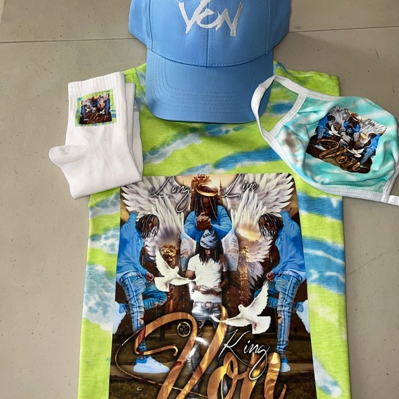 King Von shirt cap and socks - Picture 4 of 8